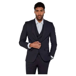 Pantalon Élégant en Laine Mélangée