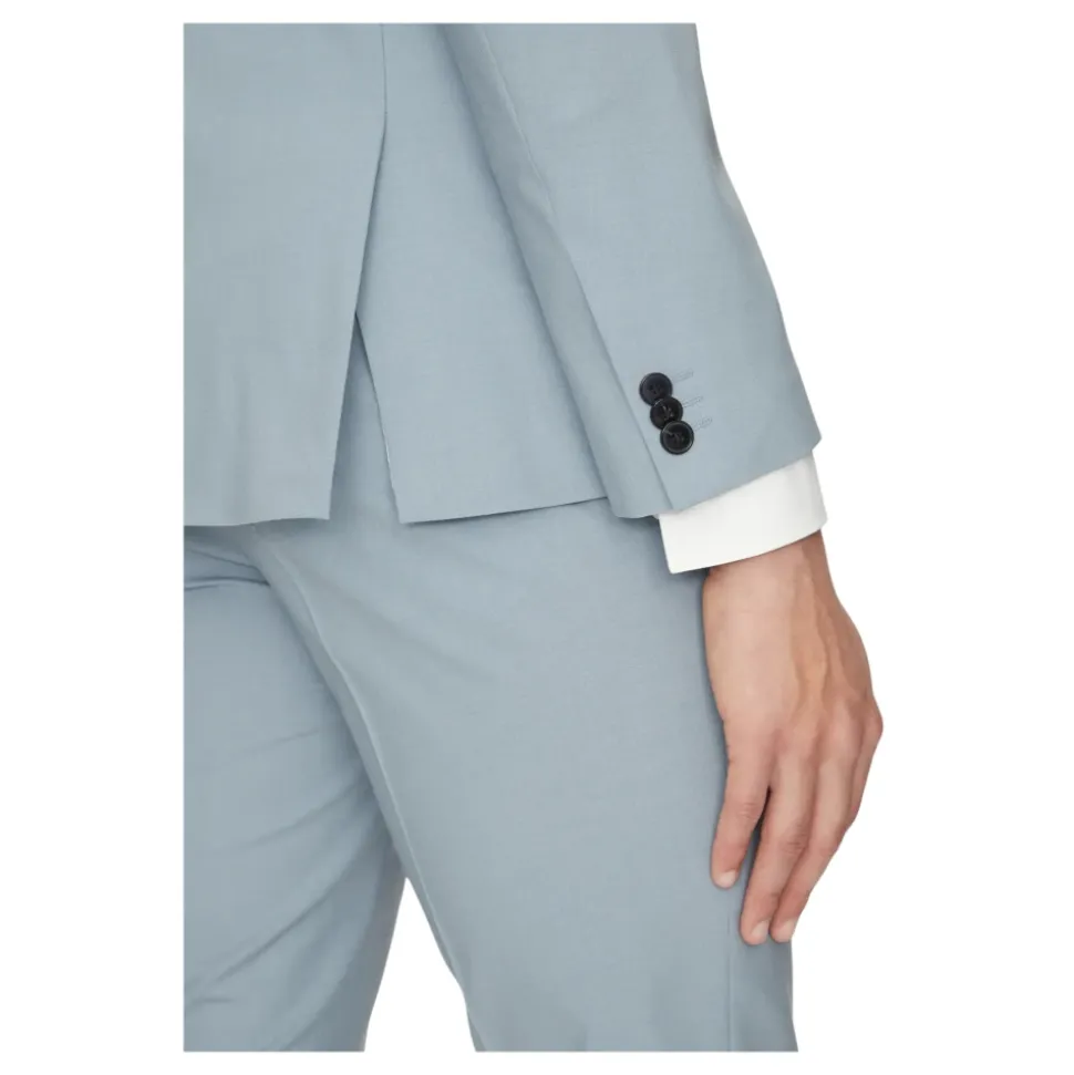 Pantalon élégant en mélange de laine