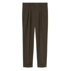 Pantalon Taille Mi-Haute et Jambe Droite