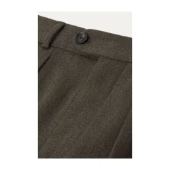 Pantalon Taille Mi-Haute et Jambe Droite