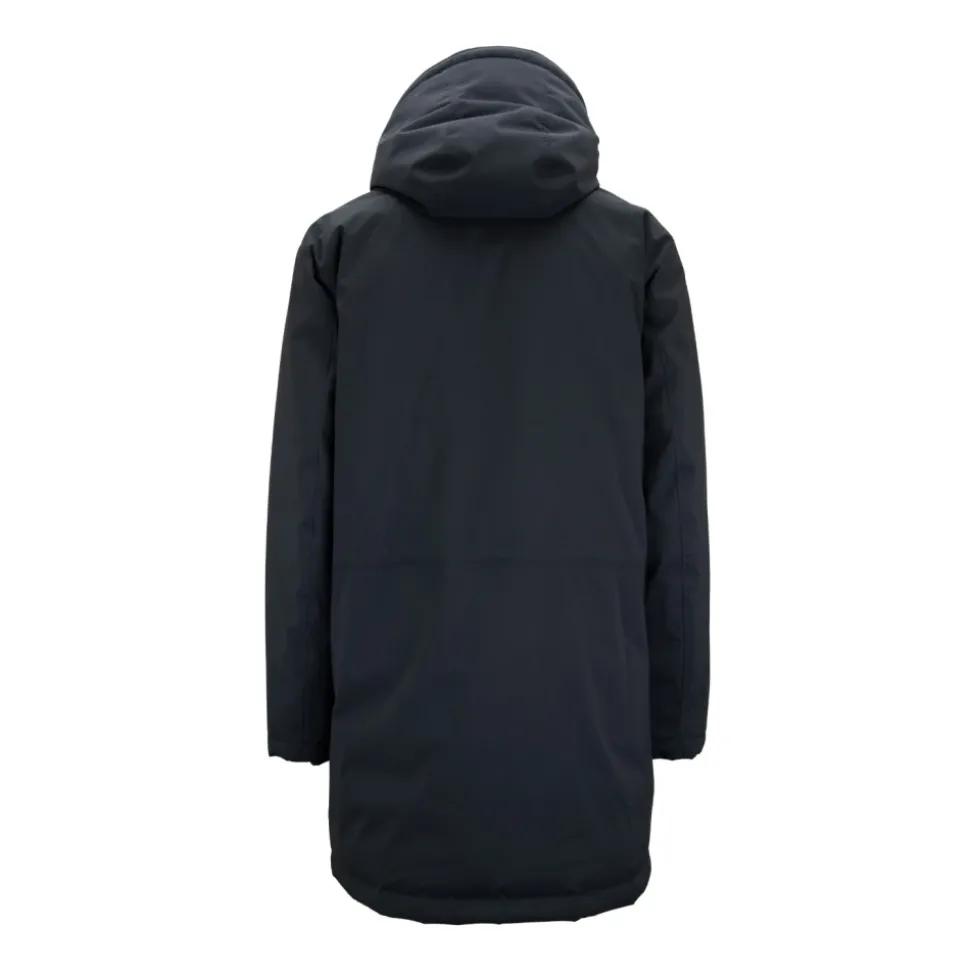 Parka Homme à Bouton Automatique avec Fermeture Éclair