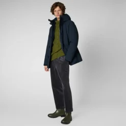 Parkas Bleues et Vertes