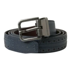 Perforated Metal Buckle Belt