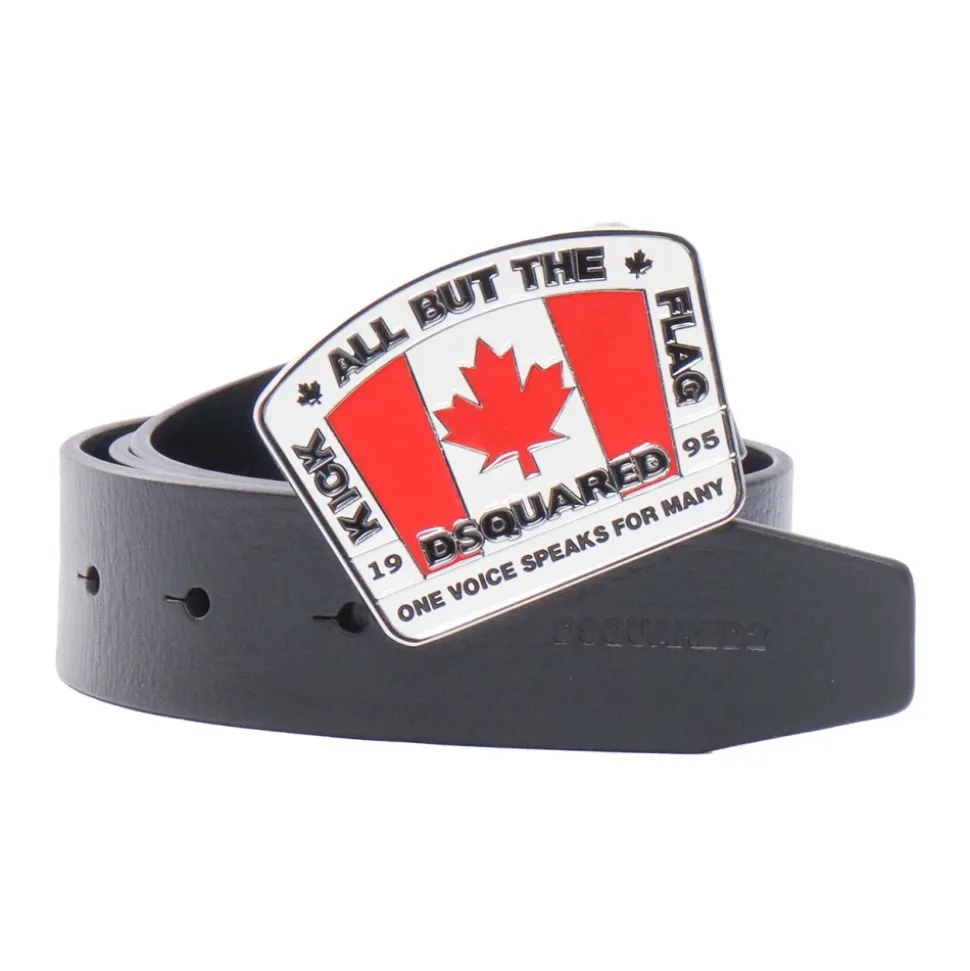 Plaque Buckle Belt