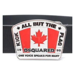 Plaque Buckle Belt