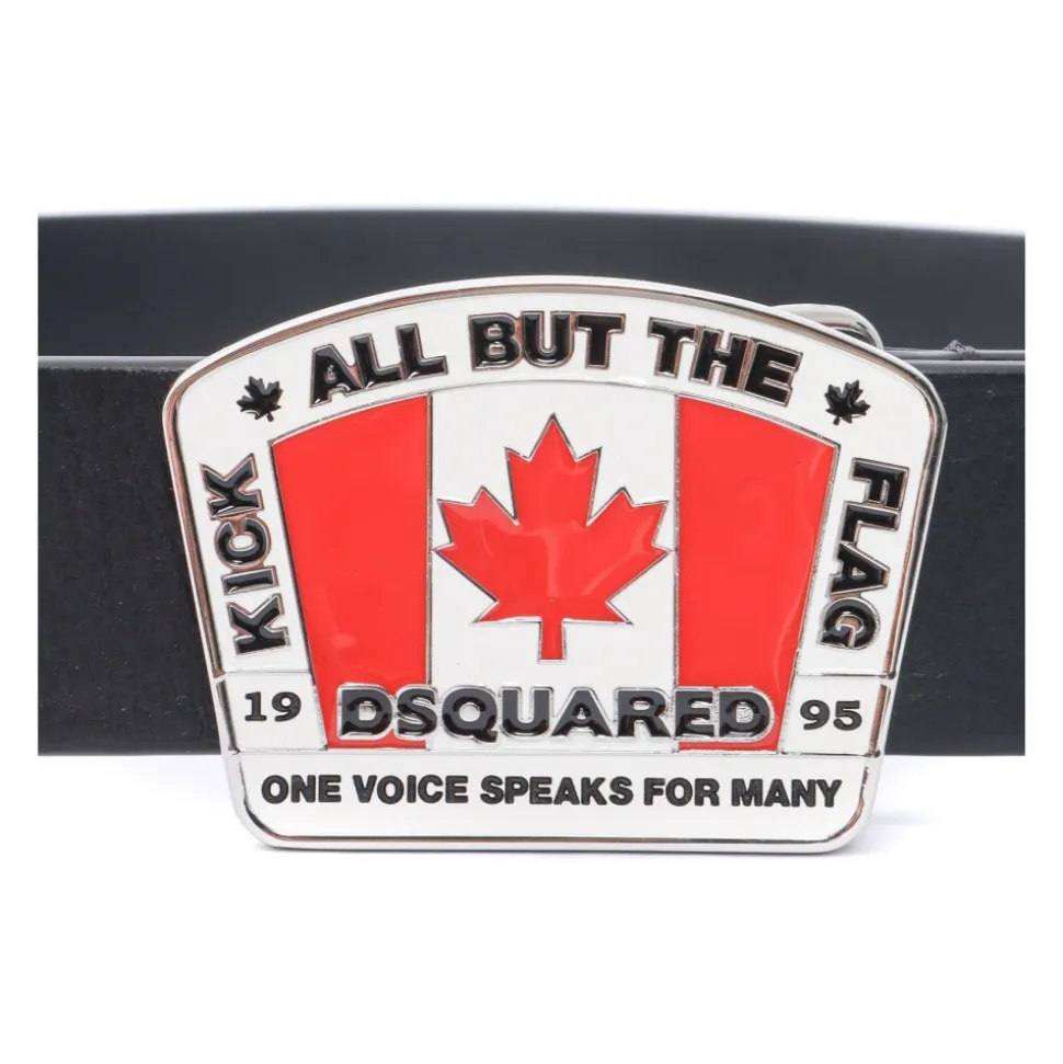 Plaque Buckle Belt