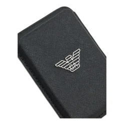 Porte-cartes à logo texturé