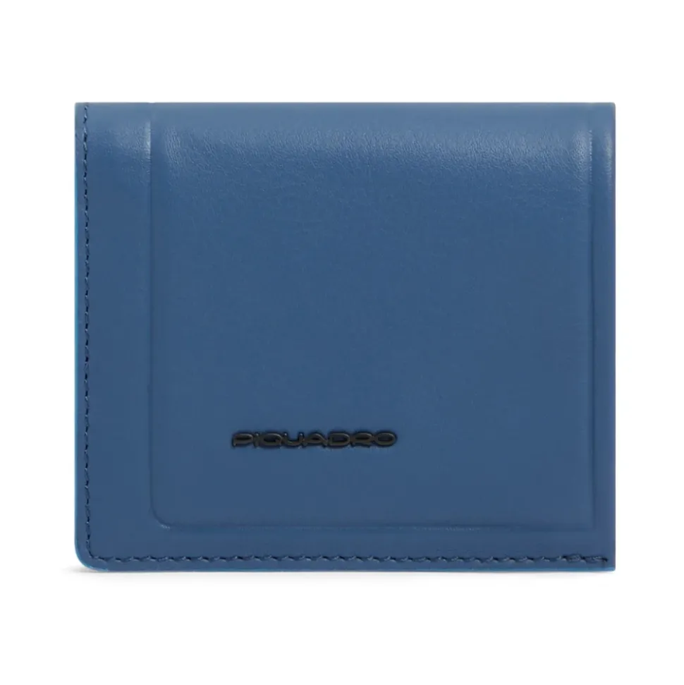 Portefeuille Vertical Trifold avec Poche à Monnaie