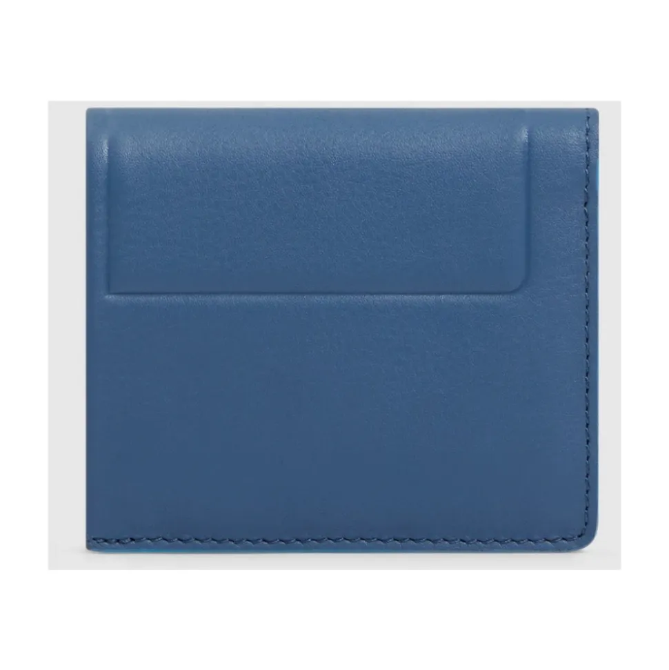 Portefeuille Vertical Trifold avec Poche à Monnaie