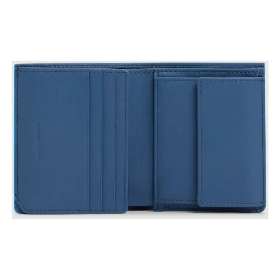 Portefeuille Vertical Trifold avec Poche à Monnaie
