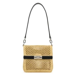 Sac bandoulière en raphia