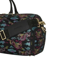 Sac de voyage brodé avec des dragons