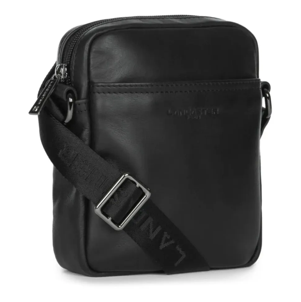 Sac Homme Vintage en Cuir Noir