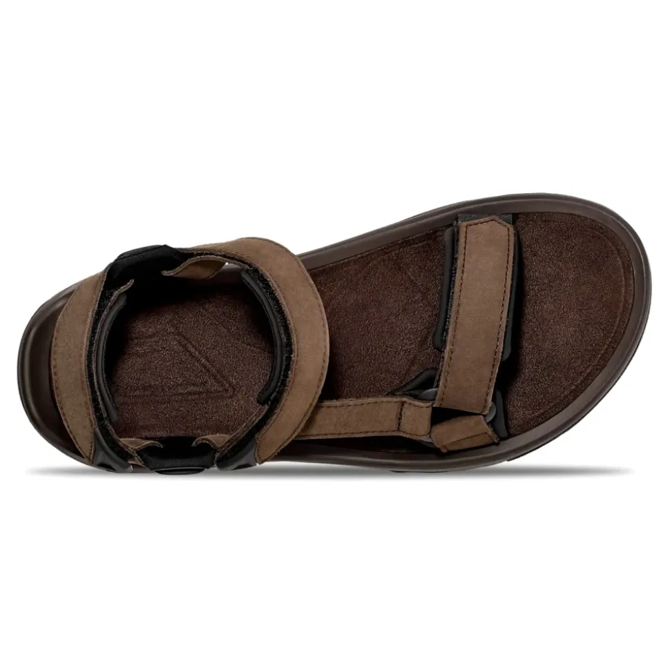 Sandales de randonnée en cuir marron pour hommes