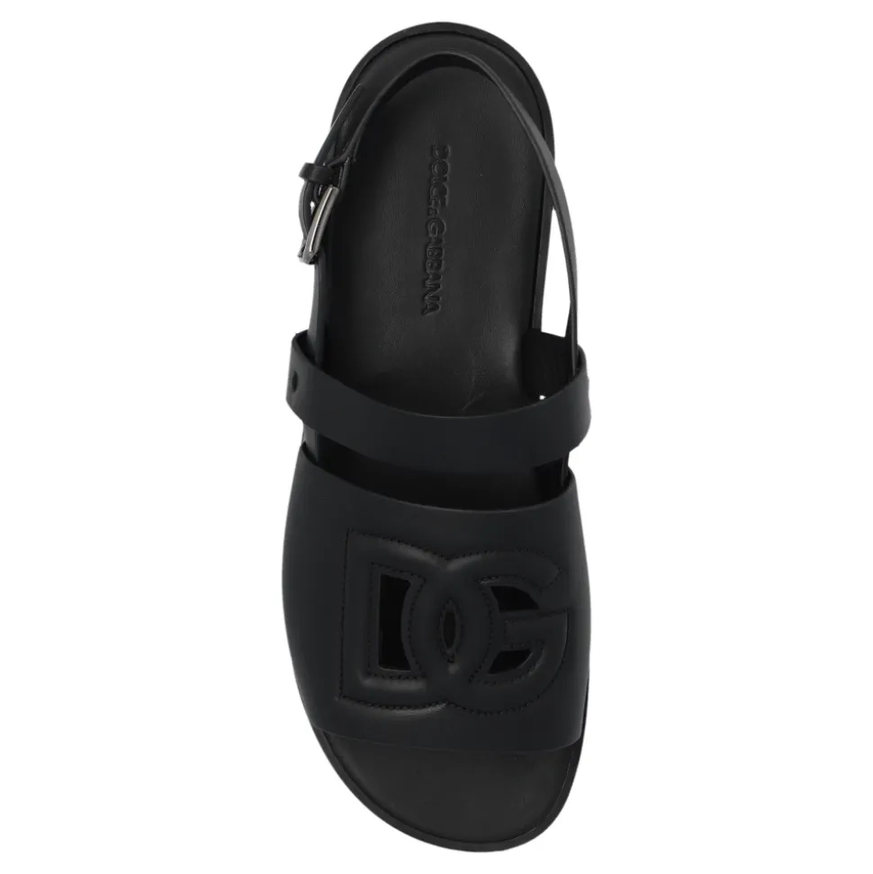 Sandales en cuir