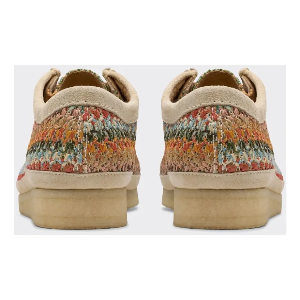 Sneakers Wallabee Raffia Multicolore