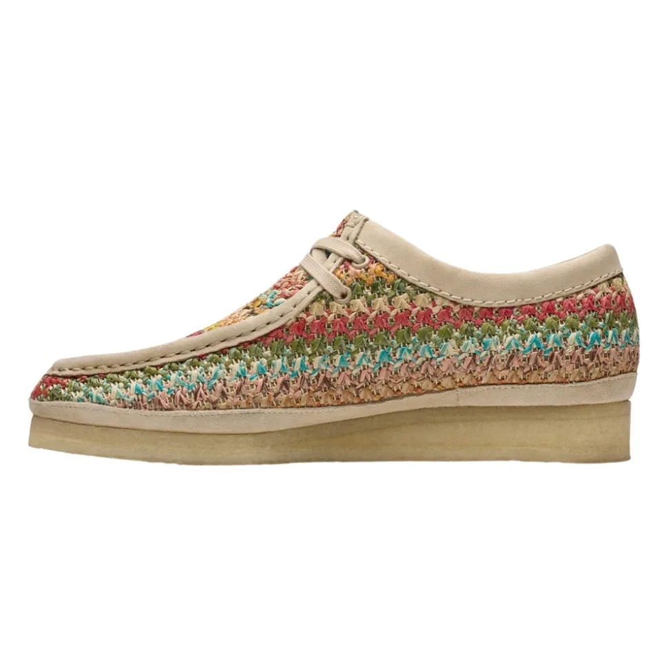 Sneakers Wallabee Raffia Multicolore