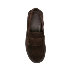 Suede Penny Loafer