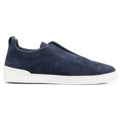 Suede Triple Stitch Sneakers