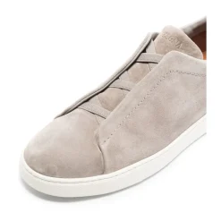 Suede Triple Stitch Sneakers