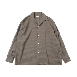 Summer Wool Open Collar Shirt