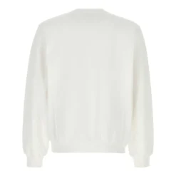 Sweat-shirt Blanc en Coton