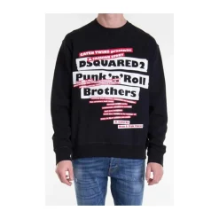 Sweatshirt Urbain à Imprimé Graphique