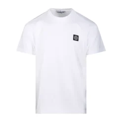 T-shirt blanc à manches courtes