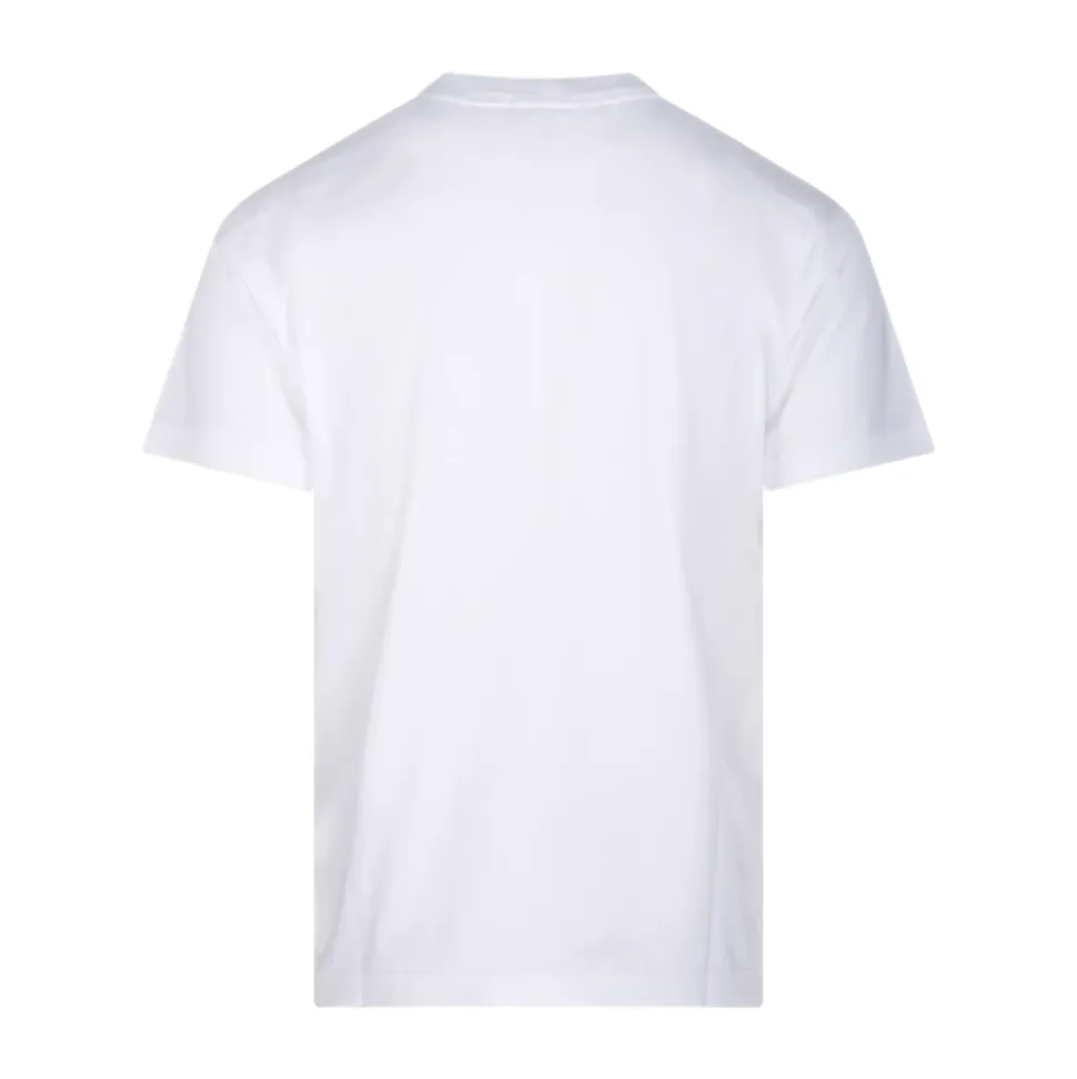 T-shirt blanc à manches courtes