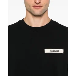T-shirt en Coton Élégant en Noir