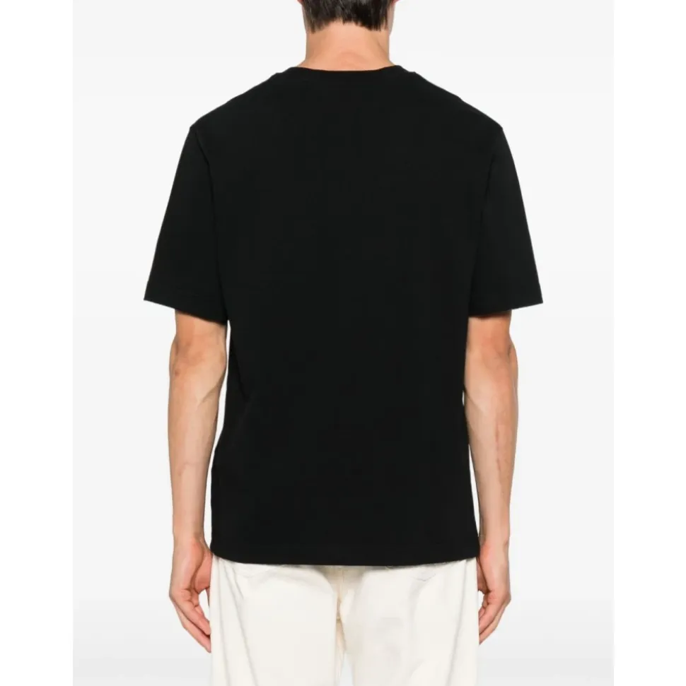 T-shirt en Coton Élégant en Noir