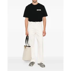 T-shirt en Coton Élégant en Noir