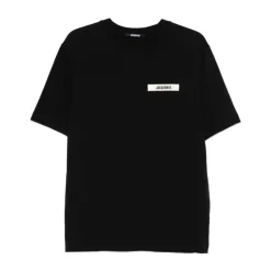 T-shirt en Coton Élégant en Noir