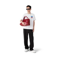 T-shirt Logo Casa Gradient Blanc