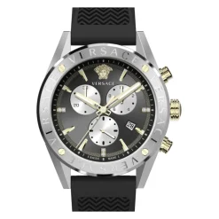 V-Chrono Chronographe Montre Silicone Noir