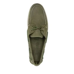 Vert Mocassin Plat Chaussures