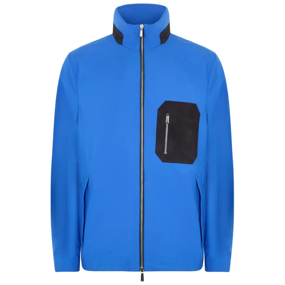 Veste bleu clair, moderne et polyvalente