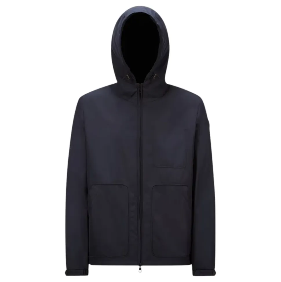Veste à capuche bleu marine pour conditions douces