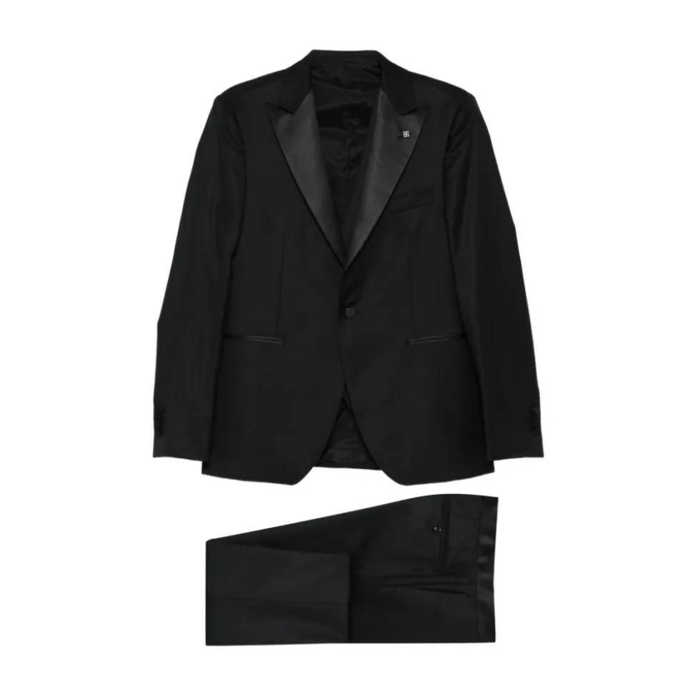 Veste croisée à revers en pointe