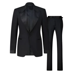 Veste de smoking croisée