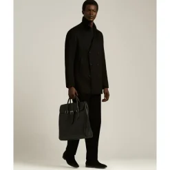 Veste en Cachemire à Double Boutonnage