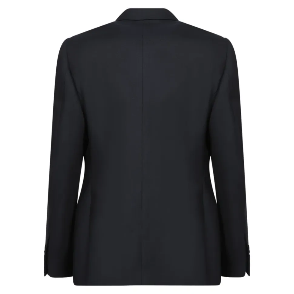 Veste en laine à deux boutons