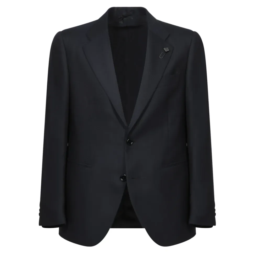 Veste en laine à deux boutons