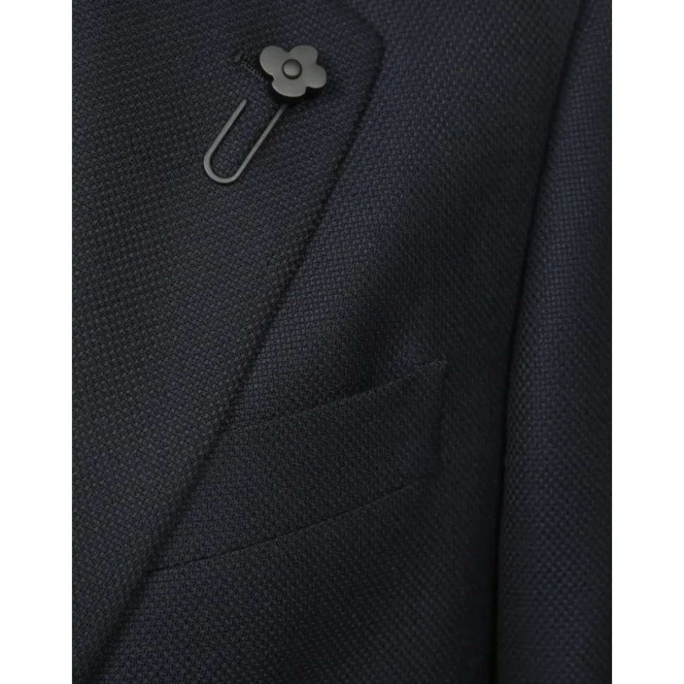 Veste en laine à deux boutons