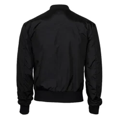 Veste en nylon avec étiquette de marque