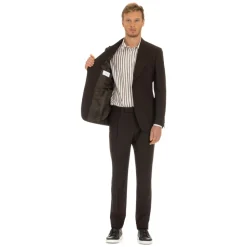 Veste Marron Maxi Revers Mono Bouton
