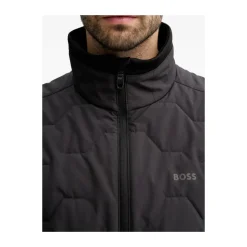 Veste matelassée à col montant