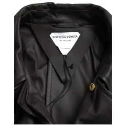 Veste Trench Imperméable en Cuir