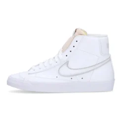Vintage White Mid-Top Sneaker