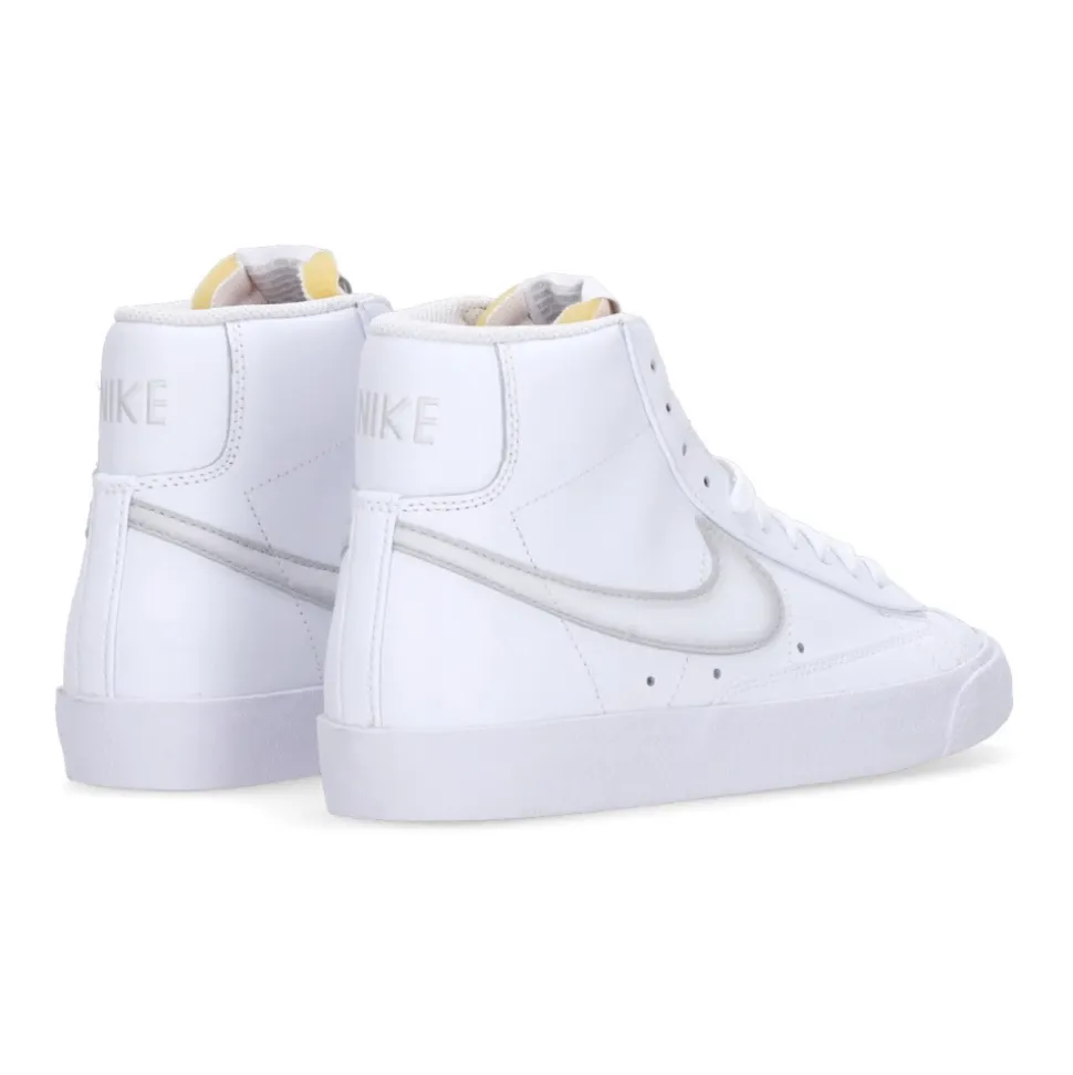 Vintage White Mid-Top Sneaker
